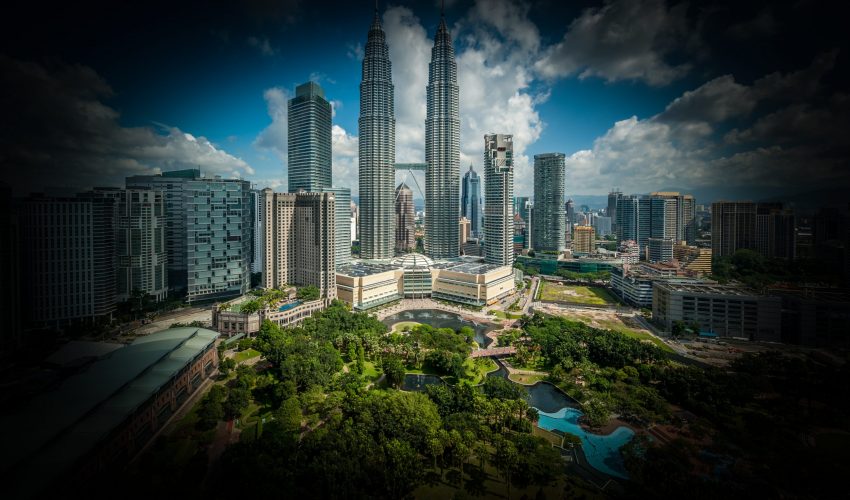Kuala Lumpur skyline overlook, Malaysia